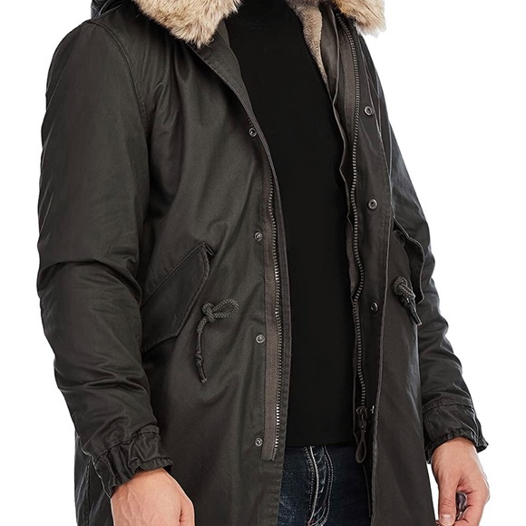 NWT TIENFOOK Men Parka Jacket Winter Coat, Size various - Picture 4 of 4